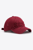 Distressed Adjustable Baseball Cap 