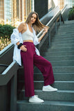 Umgee Full Size Drawstring Wide Leg Pants with Pockets 