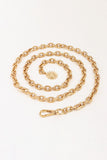 Sun Iron Chain Belt 