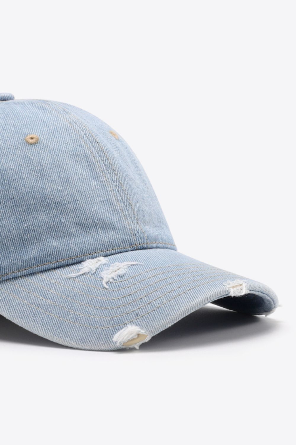 Distressed Adjustable Baseball Cap 