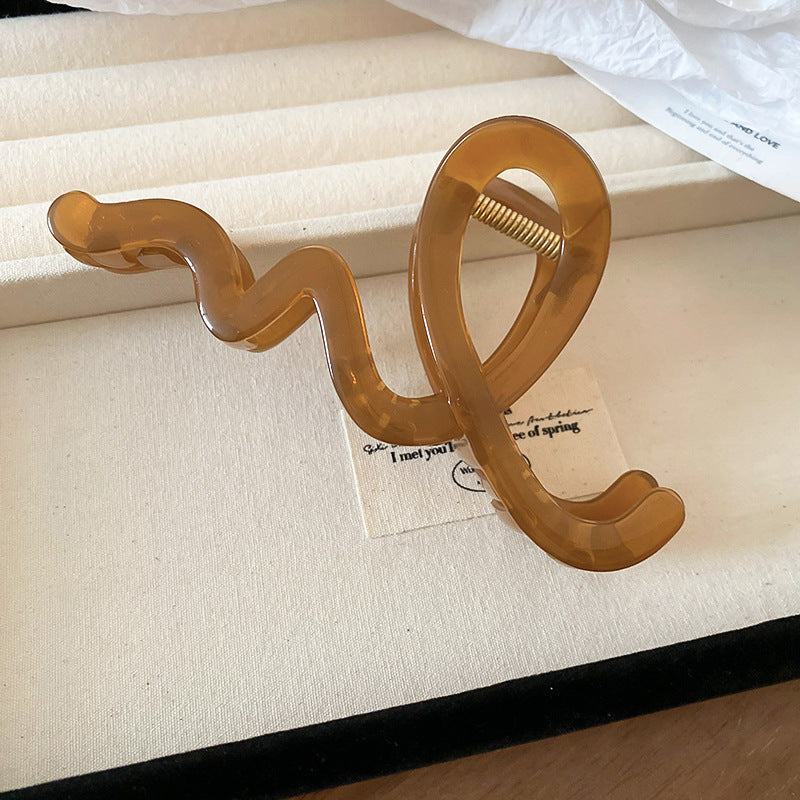 Acrylic Hair Claw Clip 