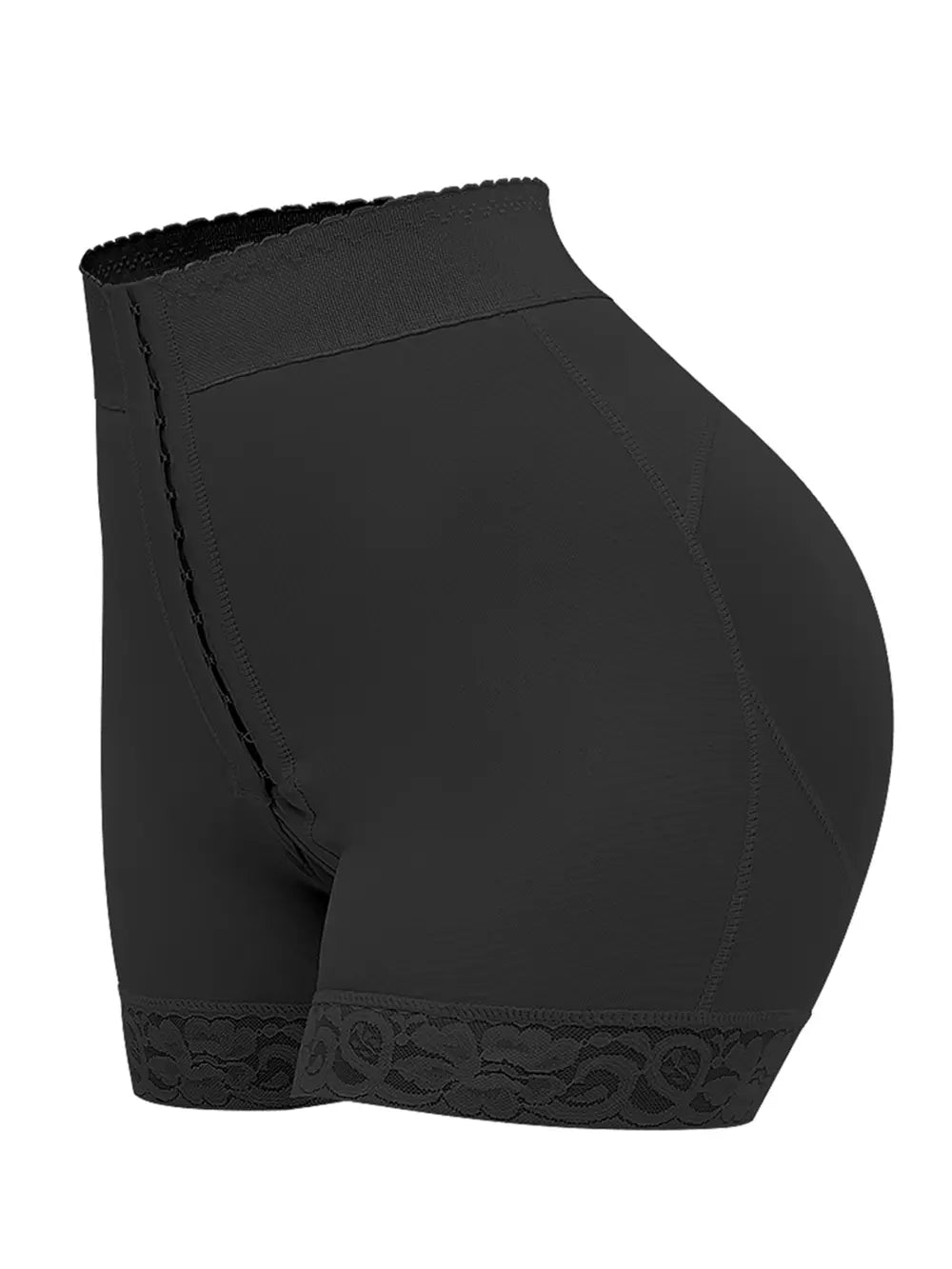 Full Size Lace Detail Hook-and-Eye Shaping Shorts Lingerie & Nightwear