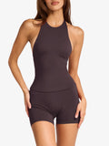 Halter Neck Cami and Shorts Active Set 