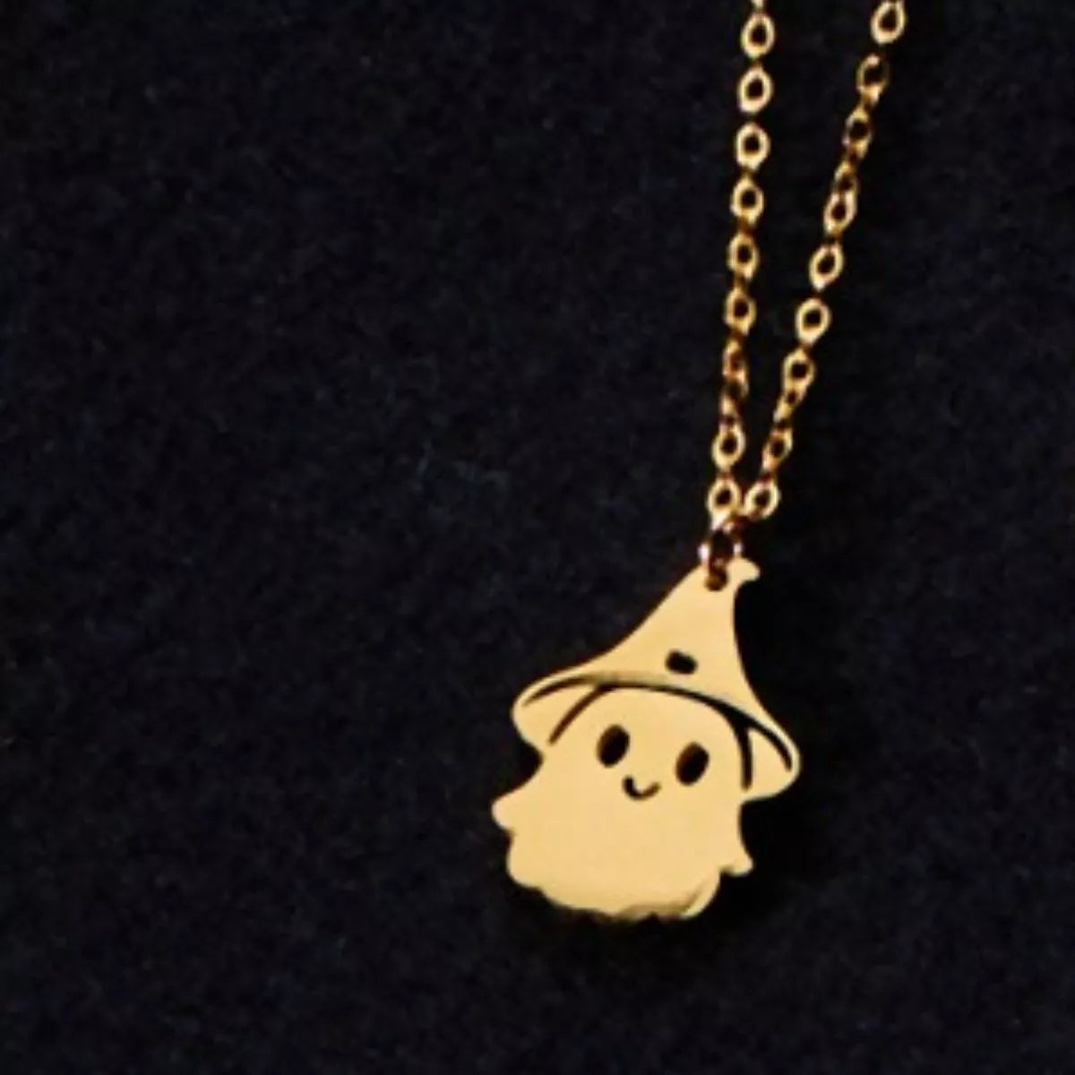Halloween Ghost Pendant Necklace 