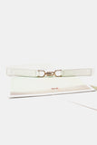 Alloy Buckle Elastic Belt 