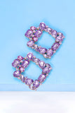 Geometrical Shape Zinc Alloy Dangle Earrings 