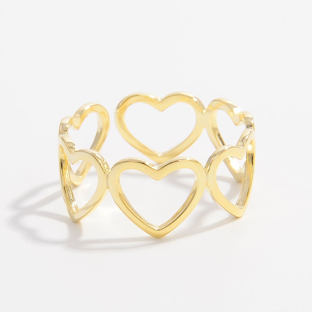 925 Sterling Silver Heart Ring 
