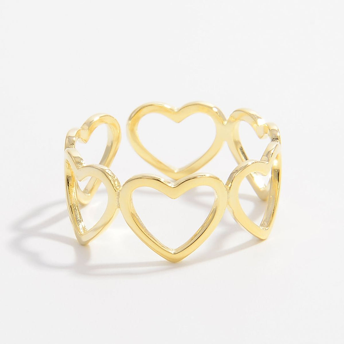 925 Sterling Silver Heart Ring 