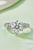 2 Carat Moissanite 925 Sterling Silver Ring Accessories