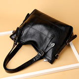 PU Leather Medium Handbag 
