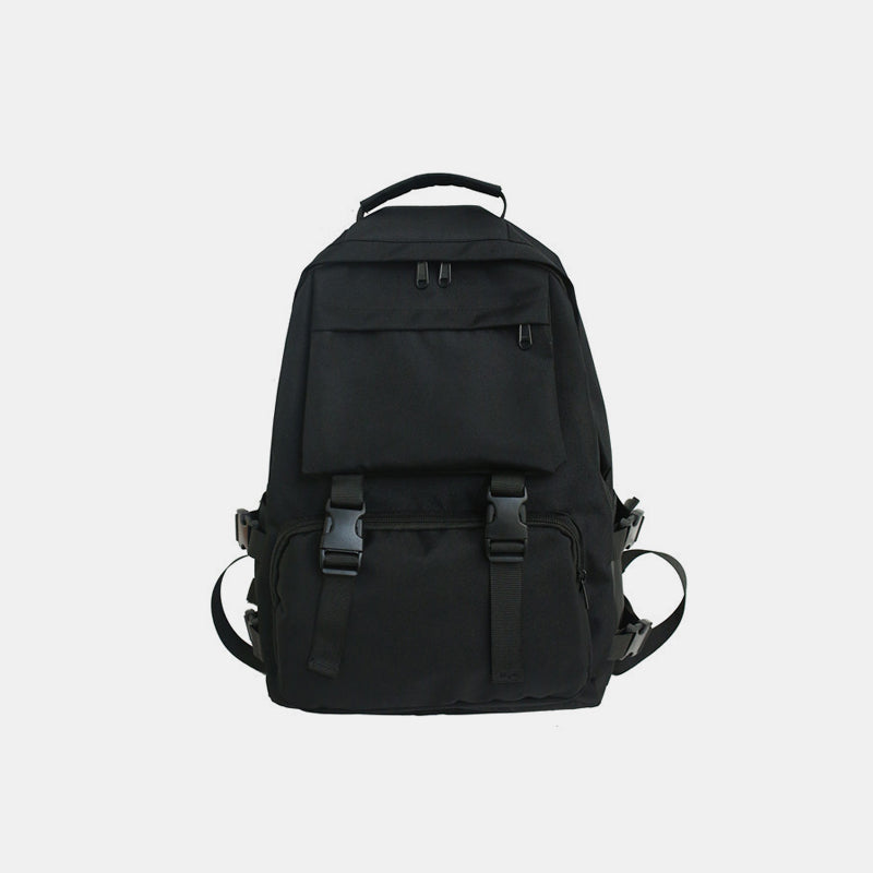 Oxford Cloth Adjustable Straps Backpack Bag 