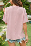 Lovelet Round Neck Half Sleeve T-Shirt 