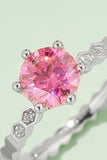 1 Carat Moissanite 6-Prong 925 Sterling Silver Ring 