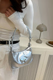 Butterfly PU Leather Knotted Strap Shoulder Bag 