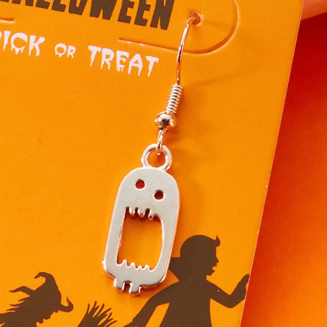 Halloween Asymmetrical Drop Earrings 