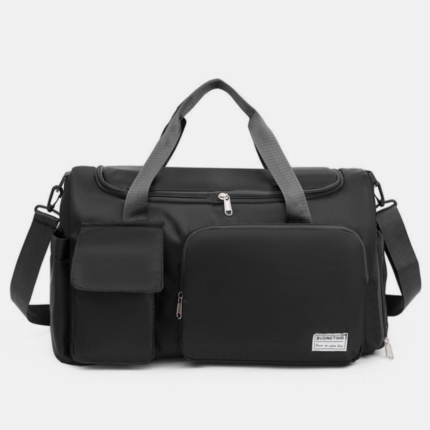 Oxford Cloth Detachable Strap Travel Bag 