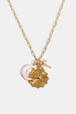 Constellation and Moon Pendant Copper Necklace 