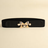 Alloy Buckle Elastic Belt 