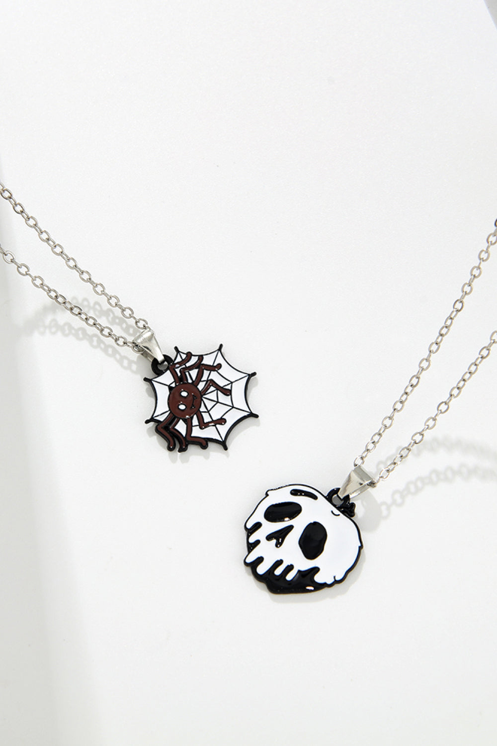Two-Piece Halloween Theme Necklace Set 