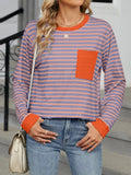 Striped Long Sleeve T-Shirt 