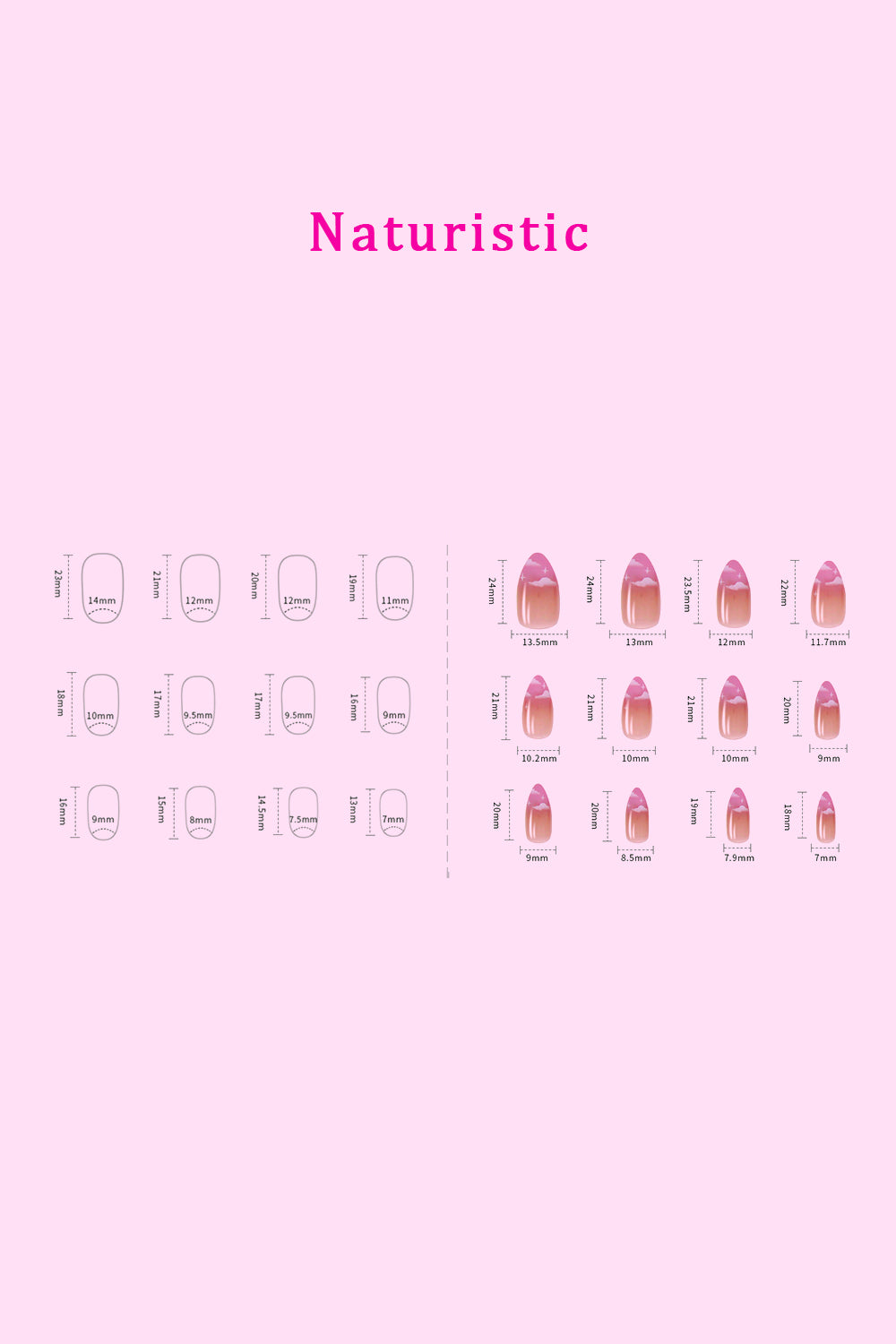 SO PINK BEAUTY Press On Nails 2 Packs 