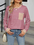 Striped Long Sleeve T-Shirt 