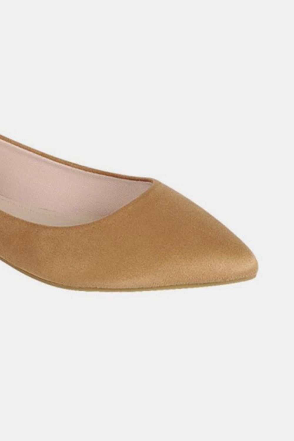 Forever Link Pointy Toe Slip On Flat Loafers 