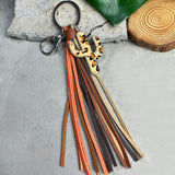 Cactus Keychain with Tassel 