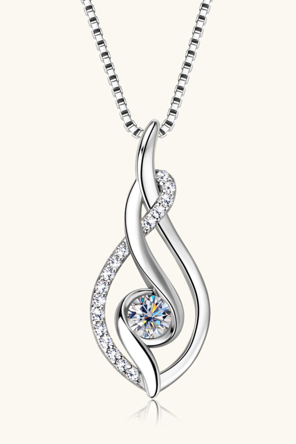 Moissanite 925 Sterling Silver Necklace Accessories