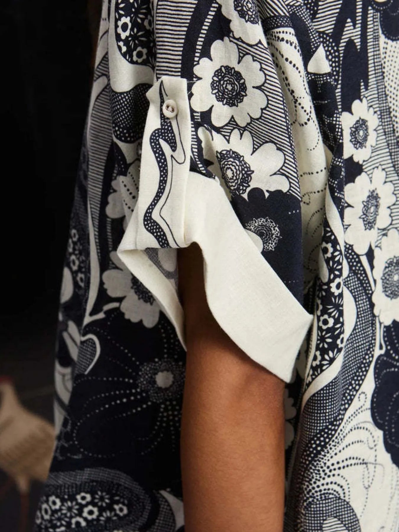 Printed Button Up Shirt and Pants Set Two Piece Dresses