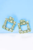 Geometrical Shape Zinc Alloy Dangle Earrings 