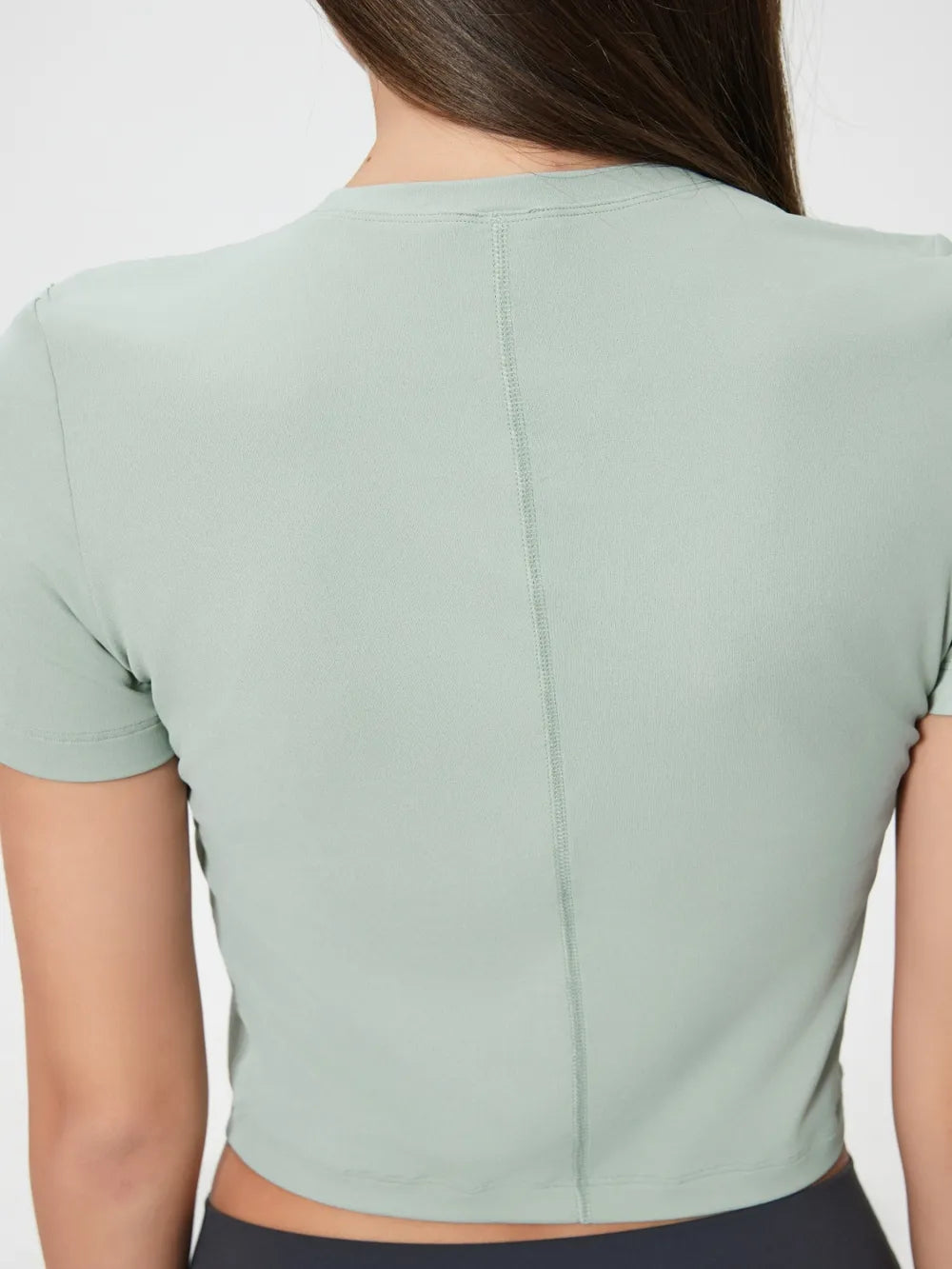 Millennia Round Neck Short Sleeve Active T-Shirt 