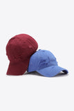 Distressed Adjustable Baseball Cap 