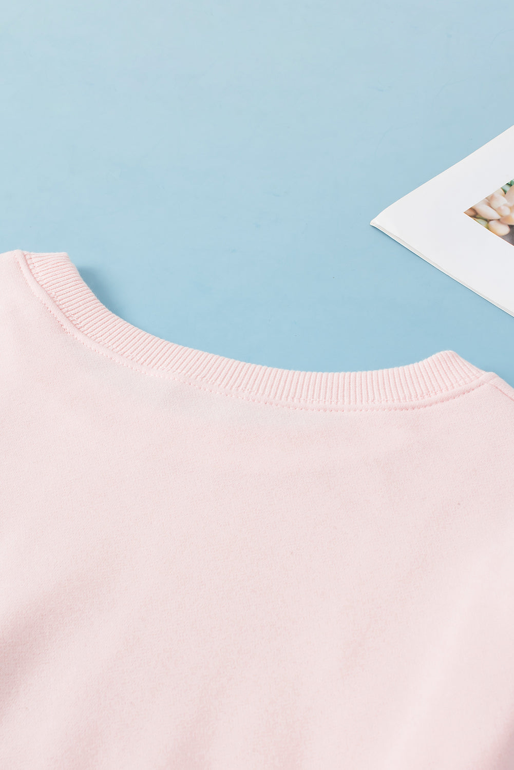 PARIS Round Neck Long Sleeve Sweatshirt 