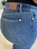 Judy Blue Full Size  High Waist Distressed Skinny Jeans 
