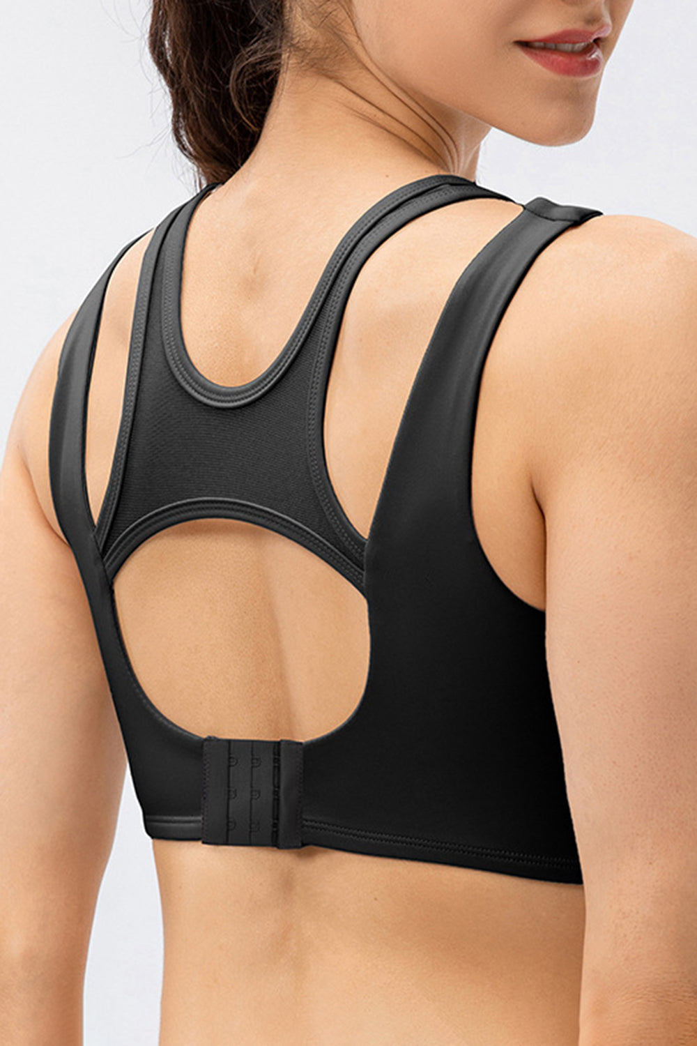 Cutout Wide Strap Active Tank 