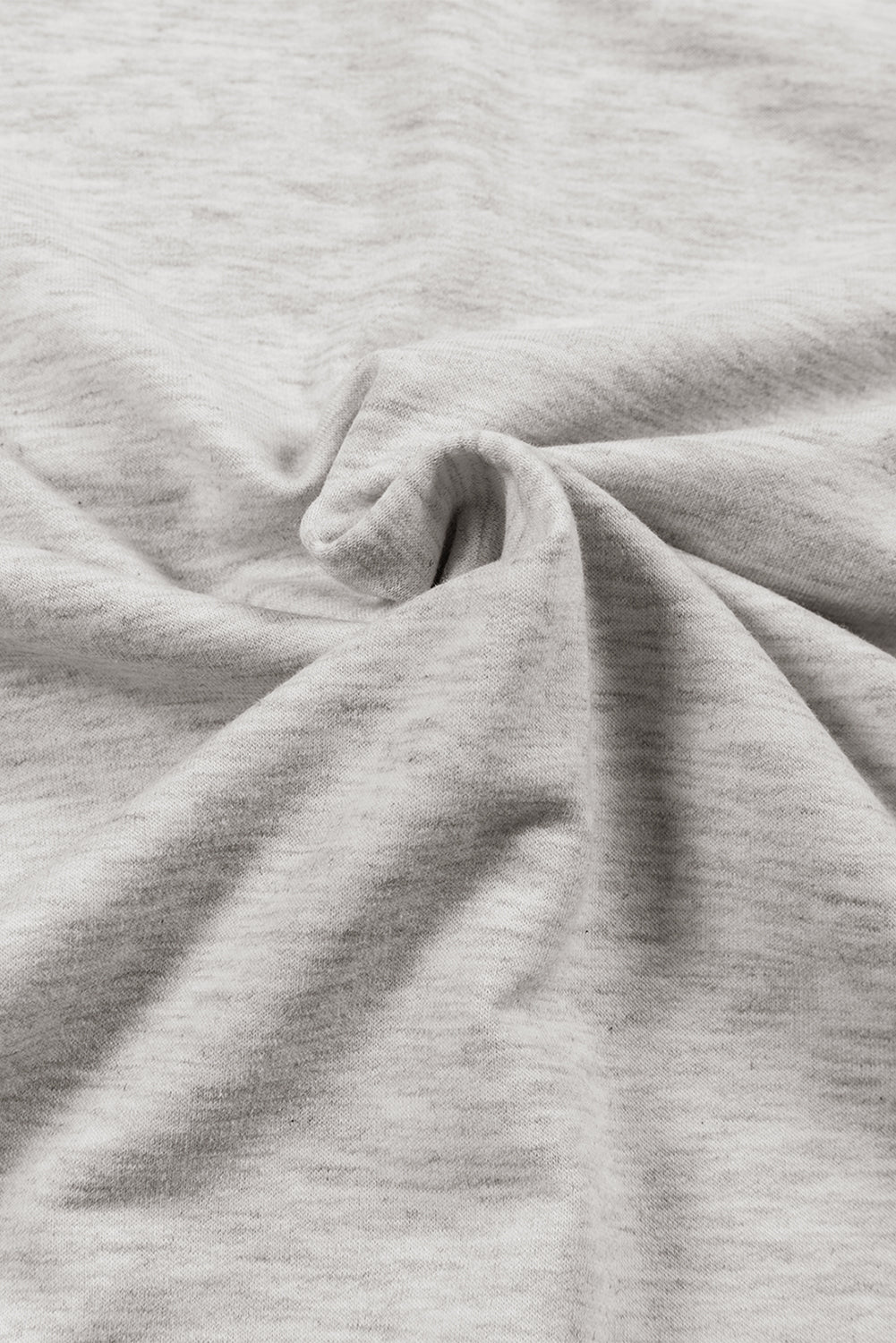 Side Slit High-Low Cowl Neck Long Sleeve Blouse 