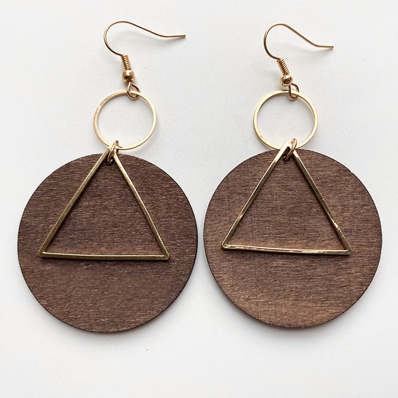 Geometric Drop Earrings 