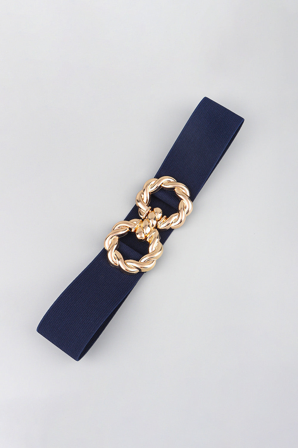 Zinc Alloy Buckle Elastic Belt 