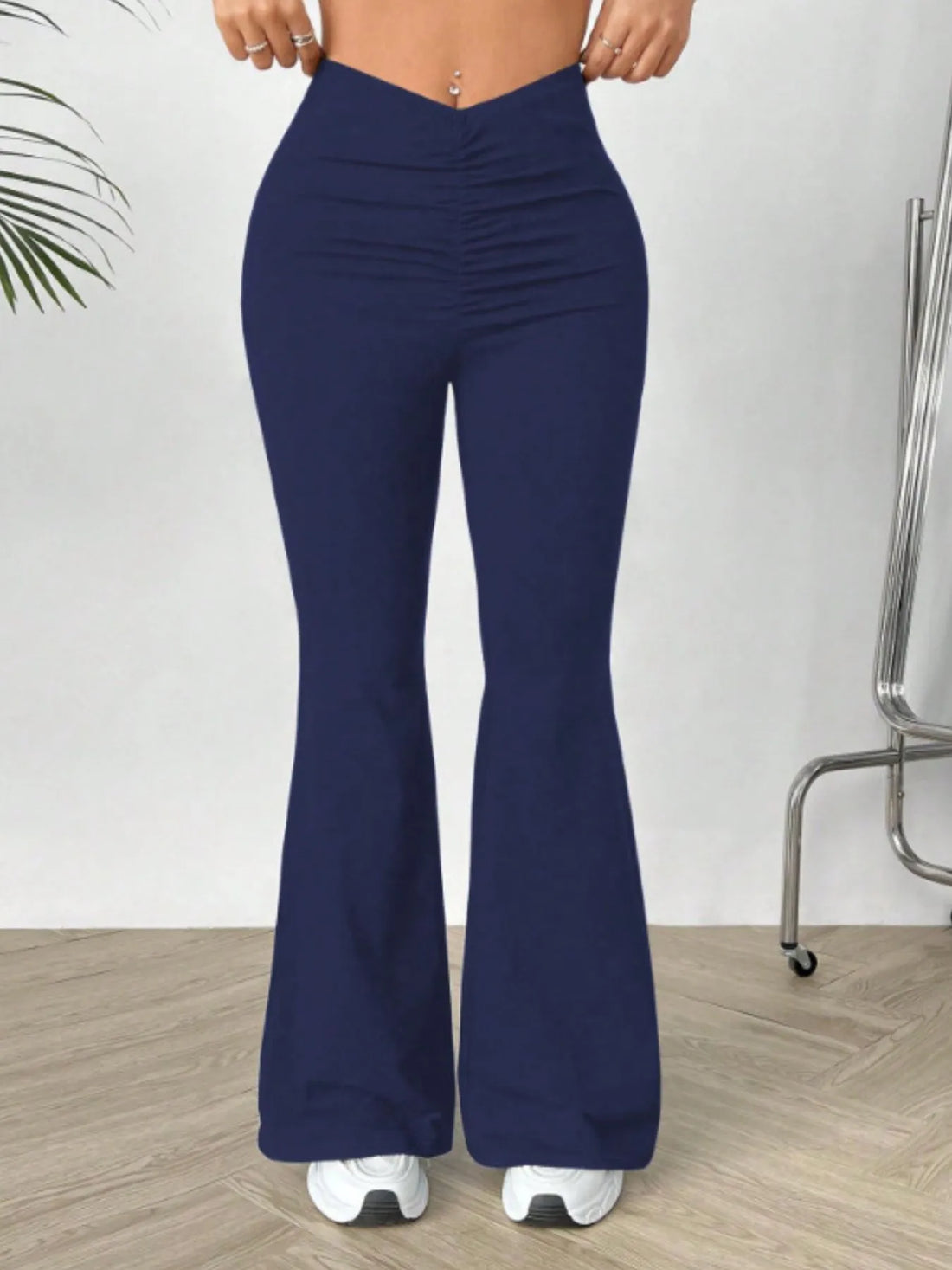 High Waisted Flare Pants 