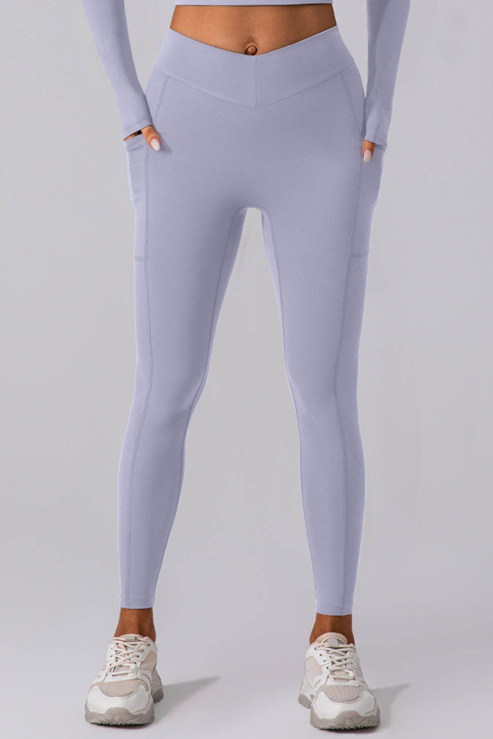 High Waist Active Leggings with Pockets Active wear