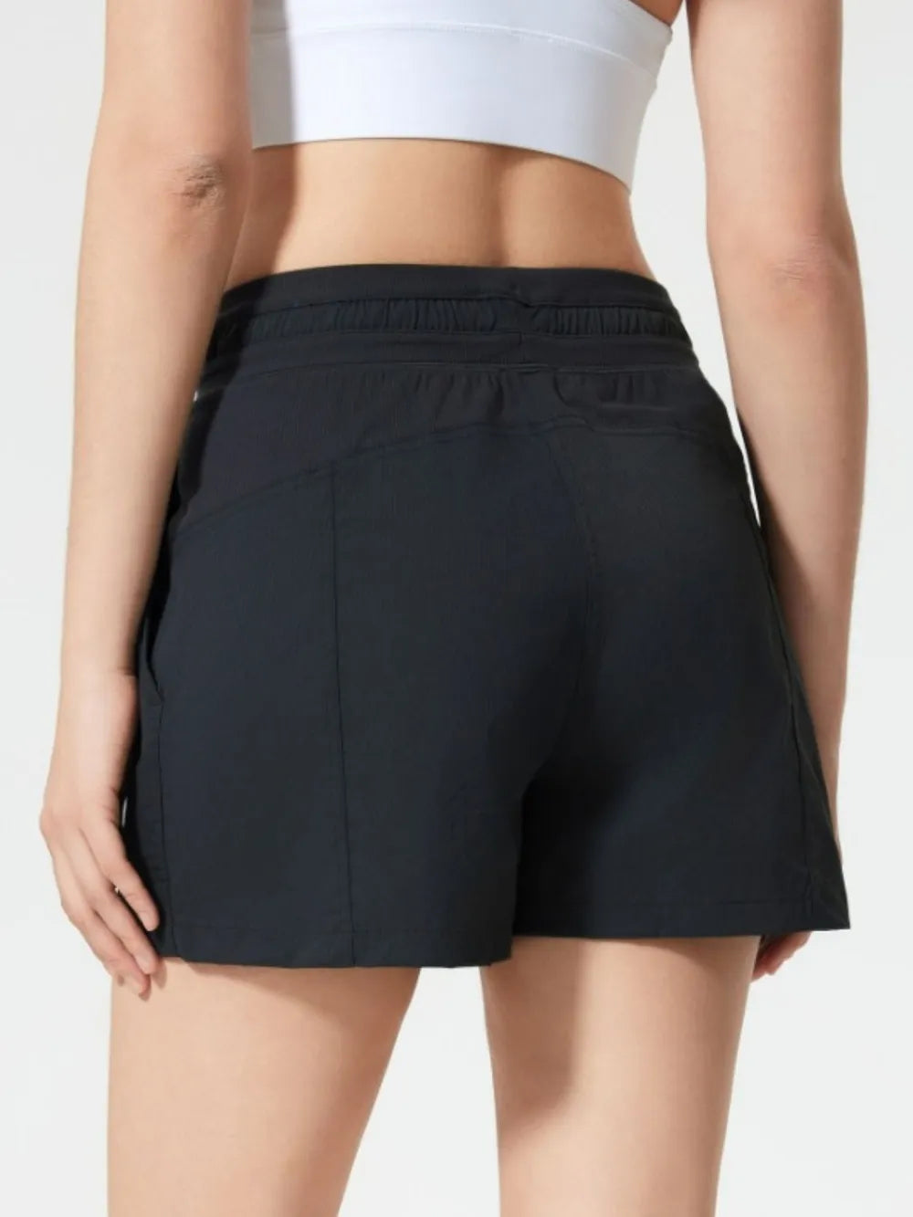 Millennia Drawstring Active Shorts with Pockets 