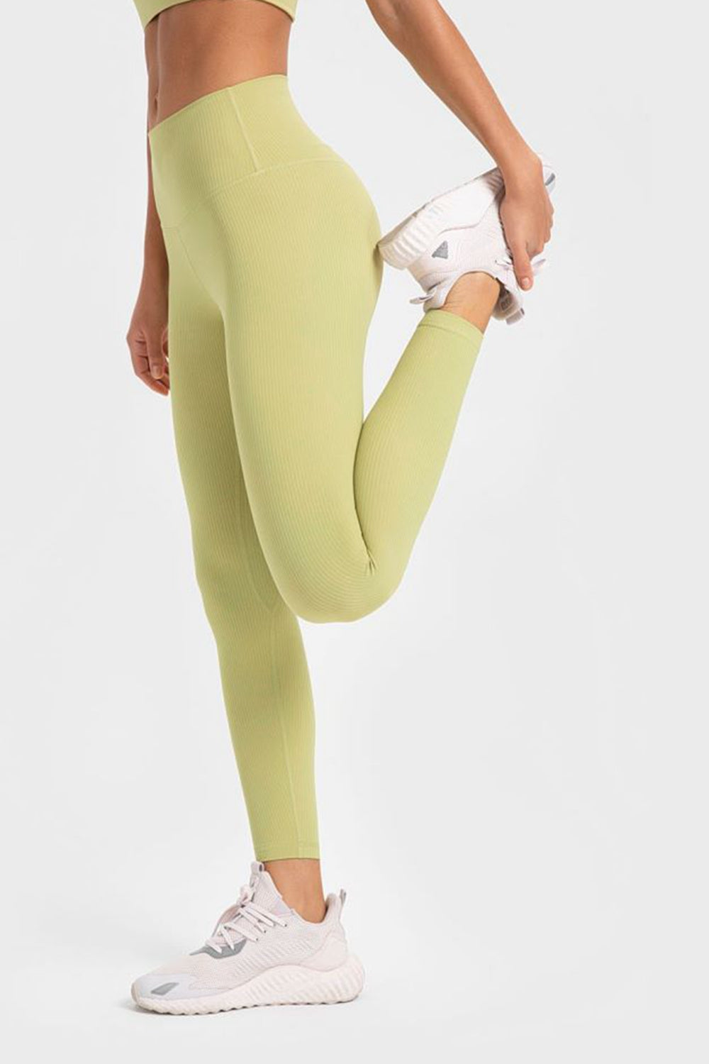 Millennia Highly Stretchy Wide Waistband Yoga Leggings 