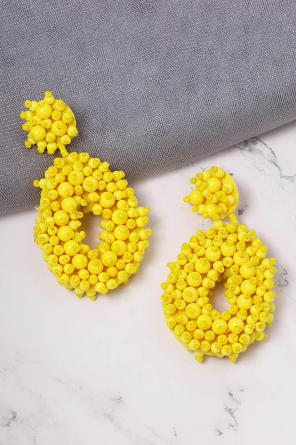 Beaded Dangle Earrings 