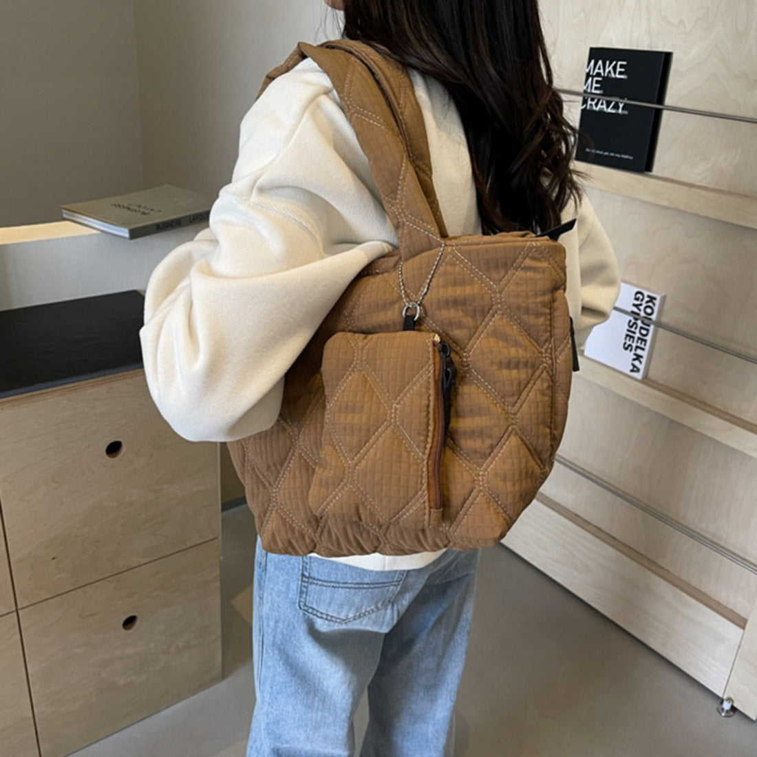 Polyester Medium Tote Bag 