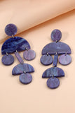 Geometrical Shape Acrylic Dangle Earrings 