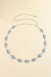 Vintage Turquoise Alloy Belt 