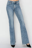 RISEN Full Size Mid Rise Bootcut Jeans 