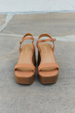 Weeboo Feel It Platform Heel Sandals 