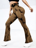 Tie-Dye High Waist Active Leggings 